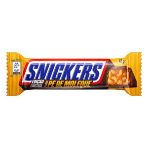 Chocolate Snickers - Pé de Moleque