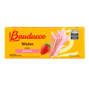 Wafer Bauducco 140g - Morango