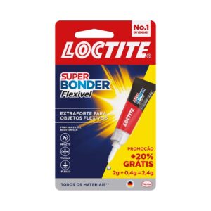 Cola Loctite Super Bonder Flexível