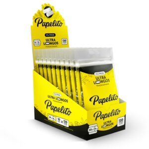 Caixa de Filtro Papelito Ultra Longo com 10 Unidades