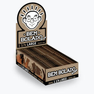 Caixa de Seda Bem Bolado Brown 1 1/4 Large