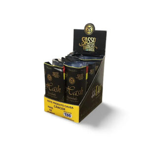 Caixa de Tabaco Hash Destalado Com 10Un