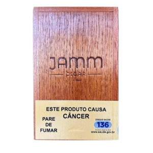 Caixa de Charuto Jamm JP40 140mm x 8mm 10 Unidades