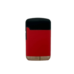 Isqueiro Maçarico Zengaz Mega Jet ZL-3B - Tampa Preta e Corpo Vermelho