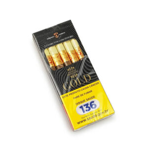 Cigarrilha Alonso Menendez Gold Com 5 Unidades
