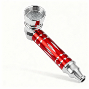 Pipe Cachimbo de Metal MB016 - Vermelho