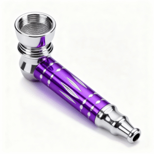 Pipe Cachimbo de Metal MB016 - Roxo