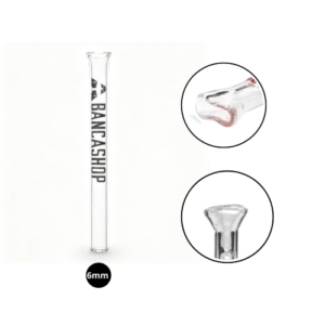 Piteira de Vidro A Banca Shop 6mm Bocal Flat