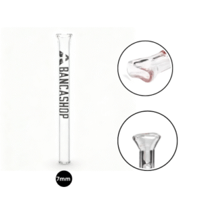 Piteira de Vidro A Banca Shop 7mm Bocal Flat