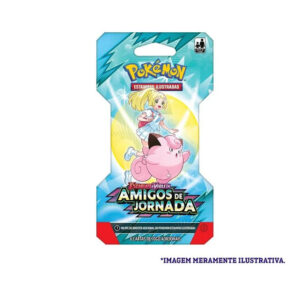 Blister Unitário Pokémon Ev09 Amigos De Jornada com 6 Cartas