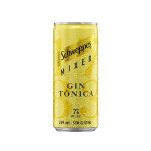 Gin Tônica Schweppes Lata 269ml - Tradicional