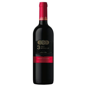 Vinho Tinto Seco 3 Três Medallas Santa Rita Cabernet Sauvignon 750ml - Chileno