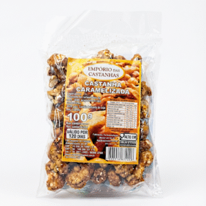 Castanha de Caju Caramelizada c/ Açúcar Mascavo 100g