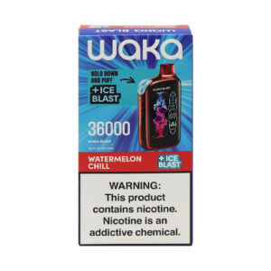Pod Descartável Waka Blast 36000 Puffs - Watermelon Chill
