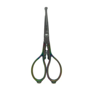 Tesoura Na Boa Bico Redondo L8032 - Rainbow