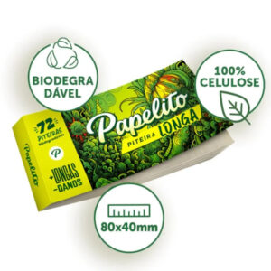 Piteira Papelito Biodegradável Longa