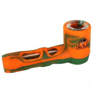 Pipe de Silicone com Vidro Na Boa H50