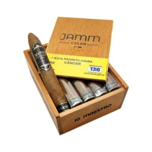 Caixa de Charuto Jamm Maestro 140mm x 22mm - Com 10 Unidades