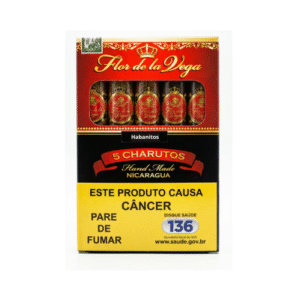 Caixa de Charuto Flor De La Vega Habanitos Corona 5 Unidade