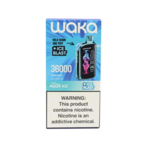 Pod Descartável Waka Blast 36000 Puffs - Aqua Ice