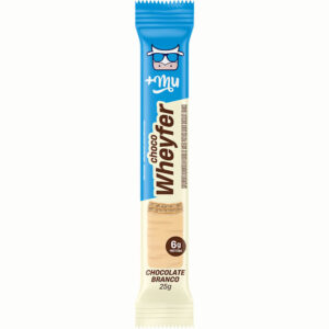 Barra de Proteinas Chocowheyfer +Mu 25g - Chocolate Branco