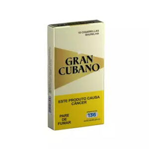 Cigarrilha Com Piteira Gran Cubano Baunilha