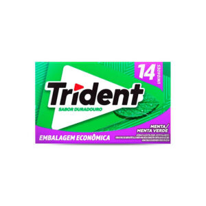 Chiclete Trident 26g 14 Unidades - Menta Verde