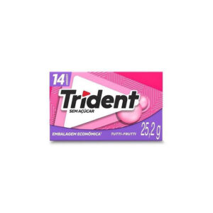 Chiclete Trident 26g 14 Unidades - Tutti-Frutti