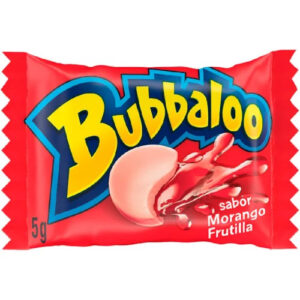Chiclete Bubbaloo 5g - Morango