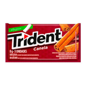 Chiclete Trident 8g - Canela