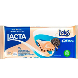 Barra de Chocolate Lacta 80g - Laka Oreo