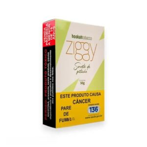 Essência de Narguilé Ziggy - Sorvete de Pistache