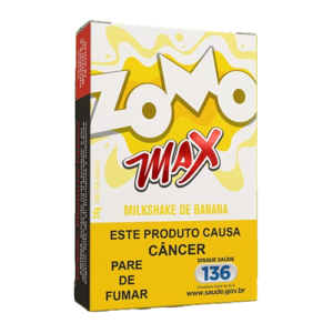 Essência de Narguilé Zomo Max - Milkshake de Banana