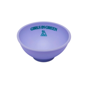 Cuia de Silicone Squadafum Girls In Green - Roxo Claro