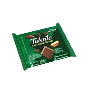 Chocolate Talento 25g - Castanhas Do Pará
