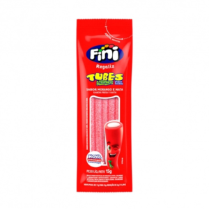 Fini Tubes 15g - Morango e Nata Azedinho