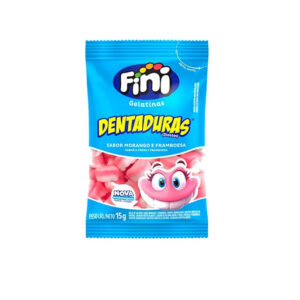 Bala Gelatina Fini 15g - Dentadura