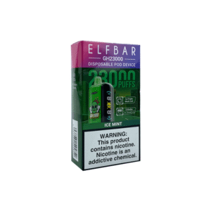 Pod Descartável Elfbar GH 23K 23.000 Puffs - Ice Mint