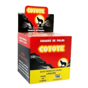 Caixa de Cigarro de Palha Coyote 10 Unidades