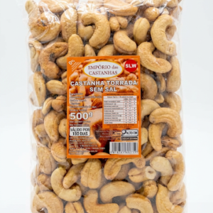 Castanha  Torrada Sem  Sal 500g