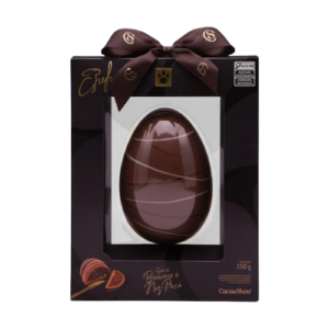Meia Casca Ovo de Chocolate Chef Brownie e Noz-Pecã 350g