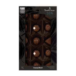 Caixa de Bombom de Chocolate Bendito Cacau 55% 108g