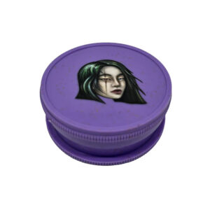 Dichavador Lion Rolling Circus Grinder Biodegradável - Roxo