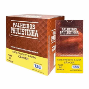 Caixa de Palheiros Paulistinha Tradicional 10 Unidades