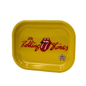 Bandeja de Metal Lion Rolling Circus The Rolling Stone Pequena - The Rolling Stone Dourado