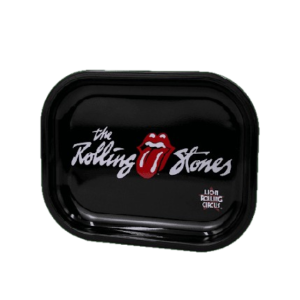 Bandeja de Metal Lion Rolling Circus The Rolling Stone Pequena - The Rolling Stone Preto
