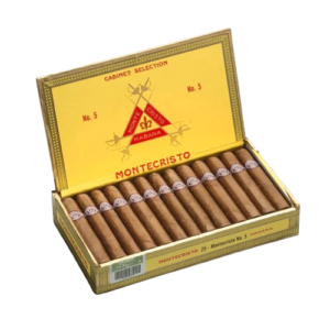 Caixa De Charuto Monte Cristo Nº5 10 Unidades