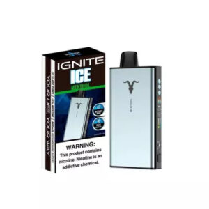 Pod Descartável Ignite V400 com 40.000 Puffs - Menthol