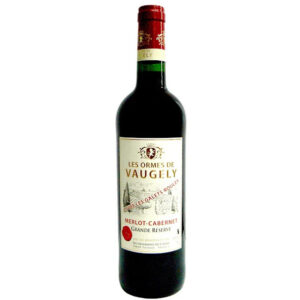 Vinho Tinto Meio Seco Les Ormes de Vaugely Merlot-Cbernet Sauvignon 750ml - França