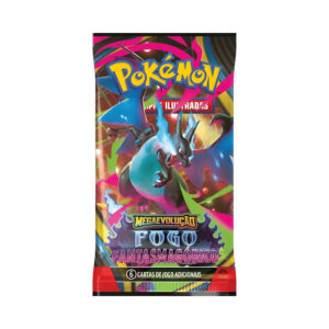Booster Unitário Pokémon Mega Evolução Fogo Fantasmagórico